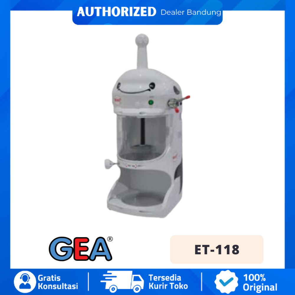GEA ET-118 ICE PLANER MESIN ES SHAVER MESIN ES SERUT