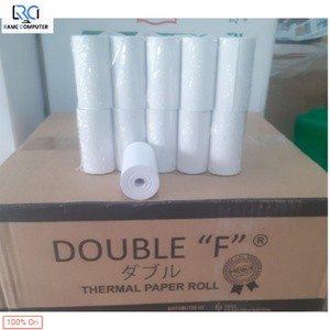 

10 ROLL Kertas Thermal 57 x 30 / 57x30 / 58 x 30 / 58x30 mm Polos Coreless