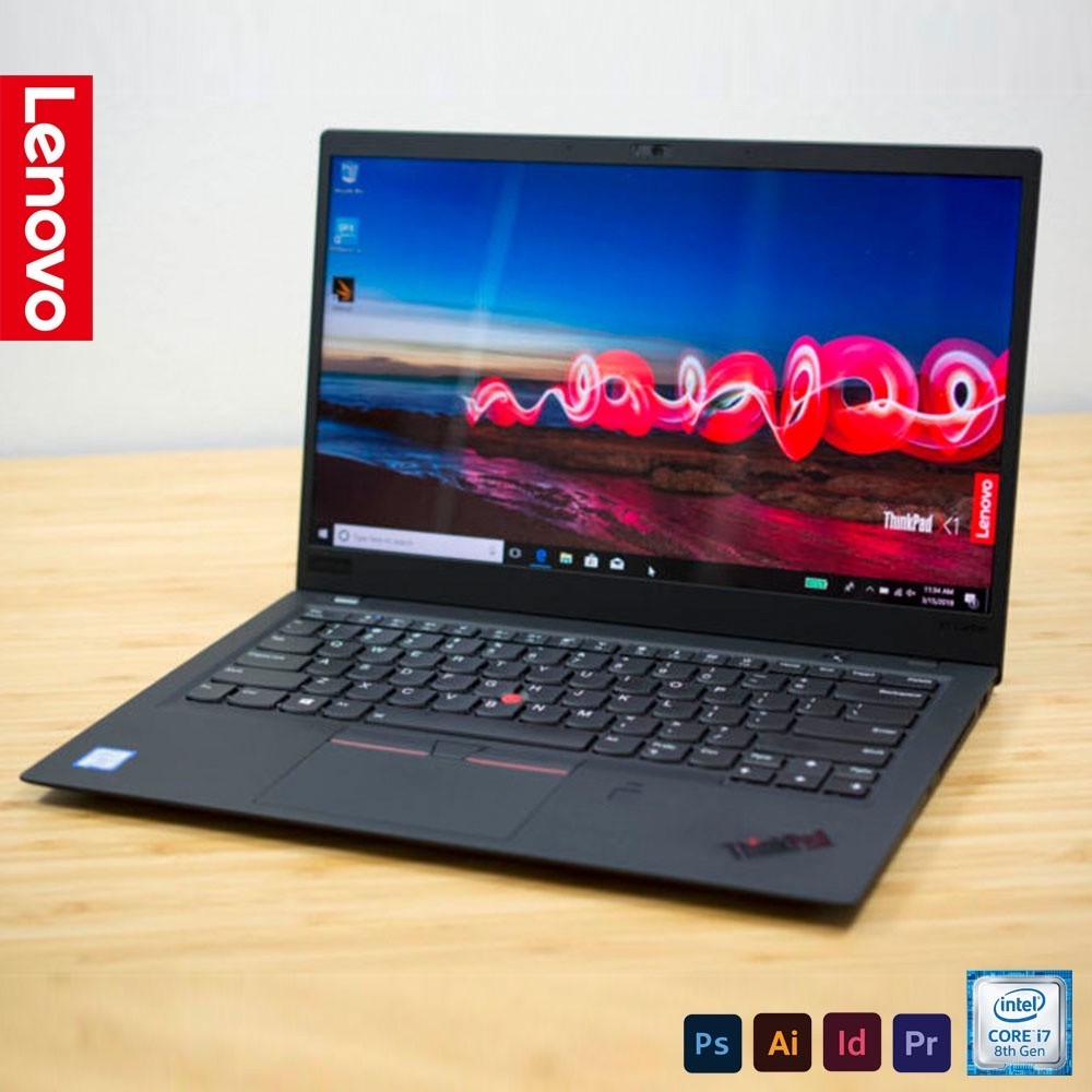 Laptop Core i7 Lenovo Thinkpad X1 Carbon 2018 6TH 2019 7TH 2020 8TH inter Gen8 Gen 10 RAM 16GB SSD U