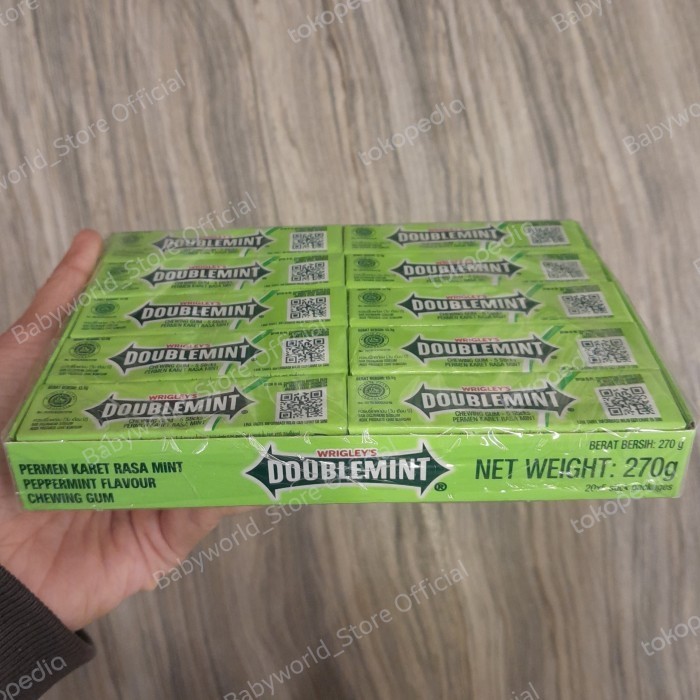 

DoubleMint Permen Karet 20 Pcs ( Pack) - Healty COD