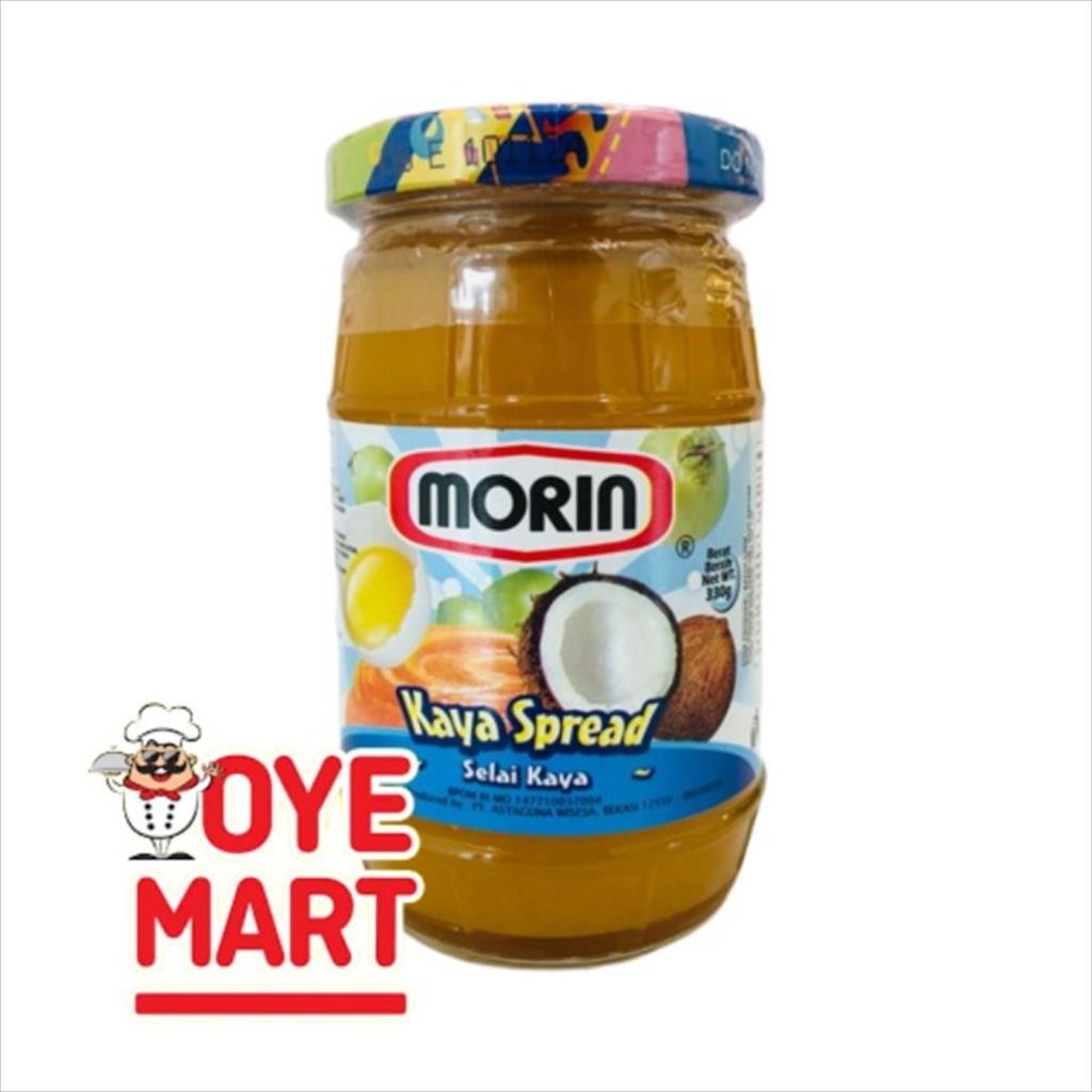 

MORIN KAYA SPREAD 330GR / SELAI KAYA MORIN JAR SELAI ROTI