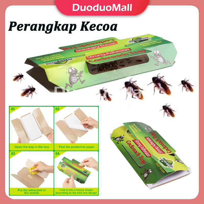 10Pcs Lem  Perangkap Kecoa/Perangkap Kecoa Lem Kecoak