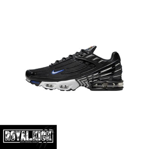 Sepatu  Nike Airmax Plus 3 Royal Silver 100% Original