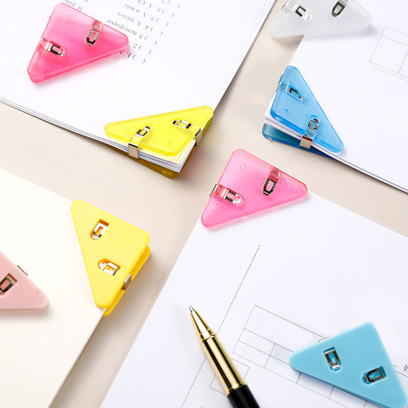 

COD✨Student Test Paper Triangle Folder Creative Book Note Folder Bill File Folder-Yinmer