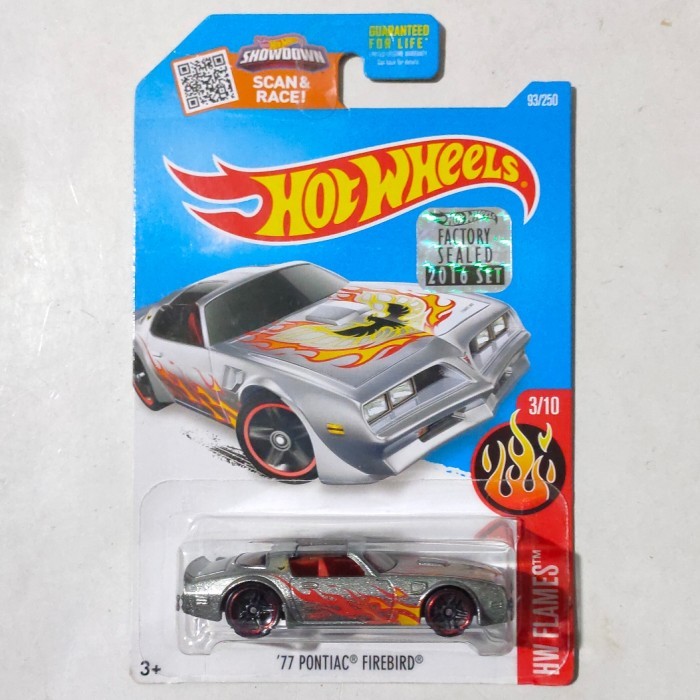 EL99 HW Hot Wheels 77 Pontiac Firebird zamac Factory Sealed 2016 HW Flames