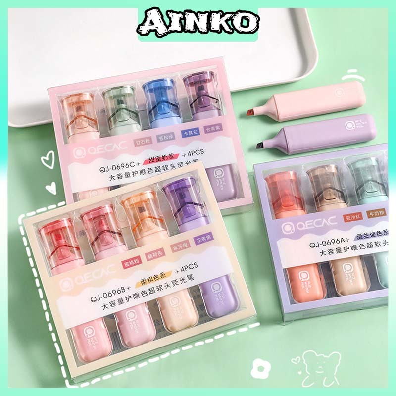 

Set 6pcs Stabilo Lucu Warna Pastel Aesthetic Journal Marker Pen Alat Tulis Highlight Pena