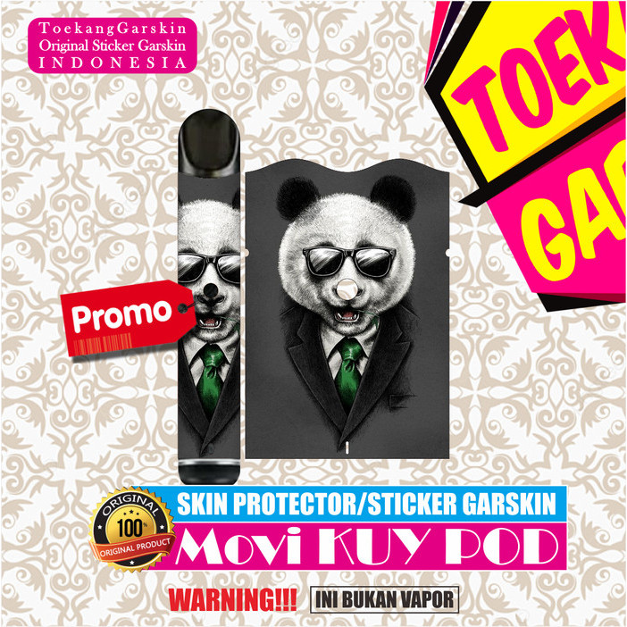 GARSKIN SKIN ORIGINAL STICKER MOVI KUY MOTIF PREMIUM PANDA