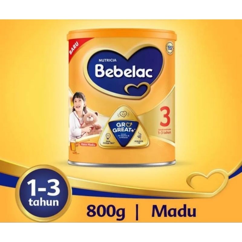 

Bebelac 3 Madu / Vanila 800 gram