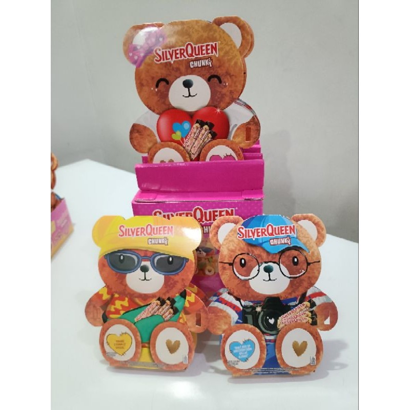 

Silverqueen Chungky Baer beruang 1 box isi 5 bear
