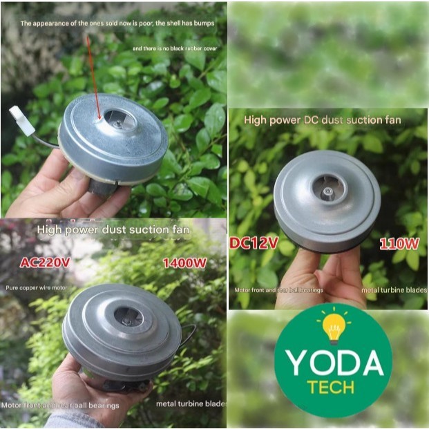 High Power Motor Vacuum Cleaner Dust Suction AC/DC (8564)