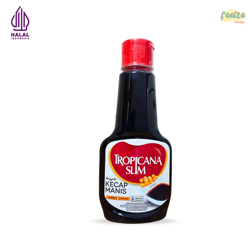 

Tropicana Slim Pengganti Kecap Manis 200ml Bebas Gula