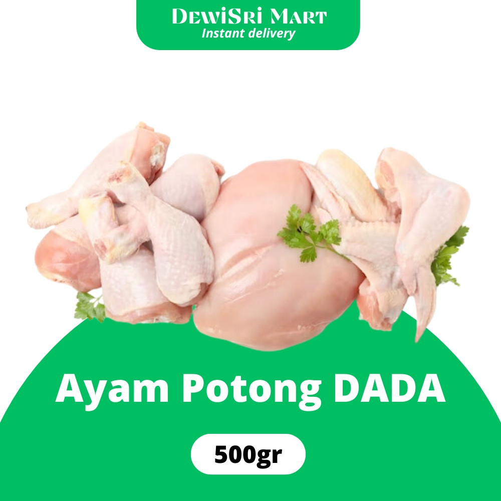 

New Daging Ayam Potong Dada 500gr - Dewi Sri MartPremium