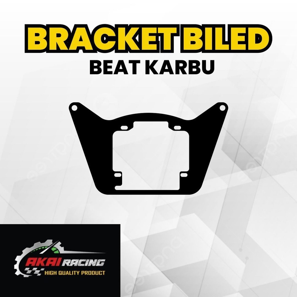 FB Promo Breket Lampu Biled Projie Hid Led Ukuran 2.5 Inch Motor Beat Karbu Kualitas Terbaik