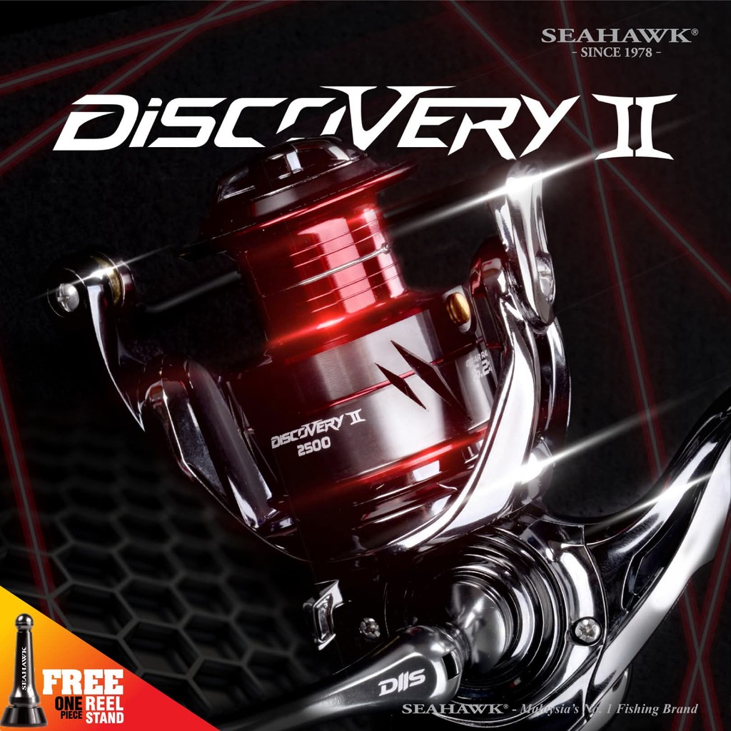 SEAHAWK Reel Spinning Discovery II - Fishing Reel