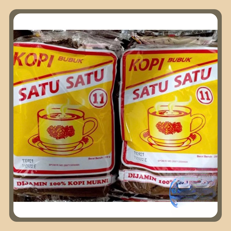 

Kopi Satu Satu Bubuk 250 G