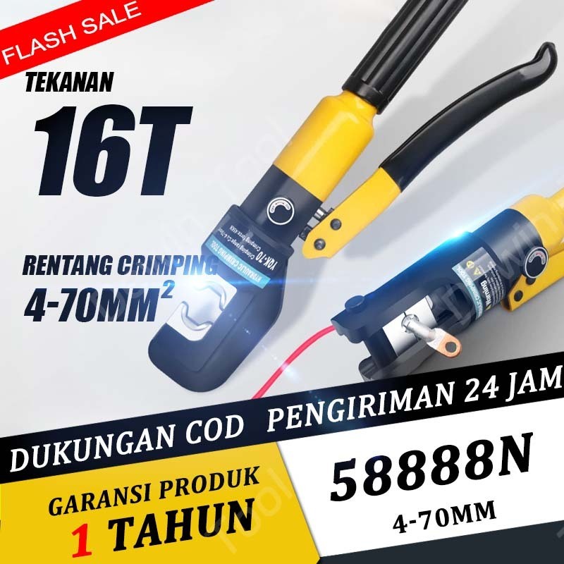 DEWIN tang skun kabel tang crimping tang press skun hidrolik tang skun crimping tool tang kabel