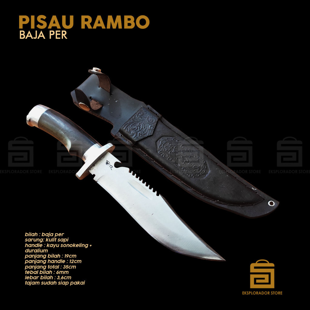 PISAU DAPUR RAMBO