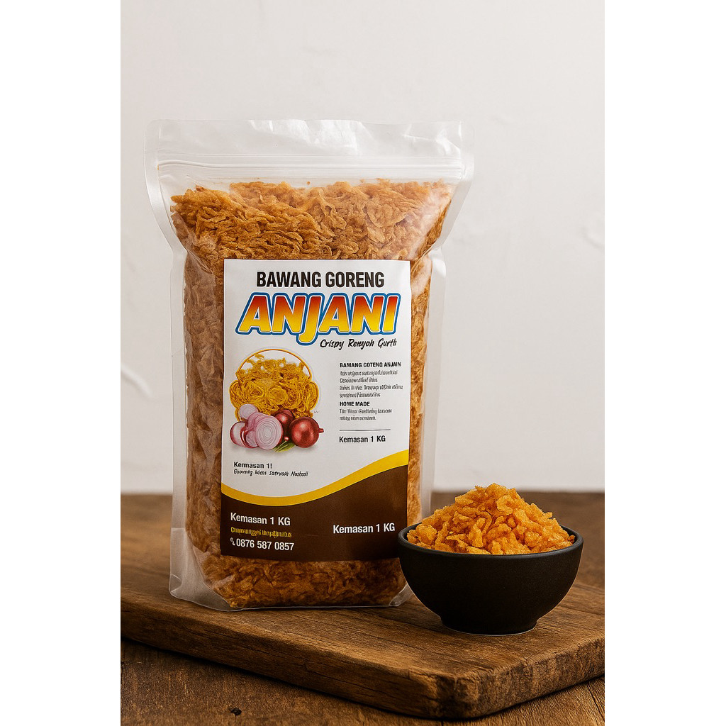 

Terlaris BAWANG GORENG PREMIUM KEMASAN 1KG TANPA CAMPURAN TEPUNG ASLI PROBOLINGGO