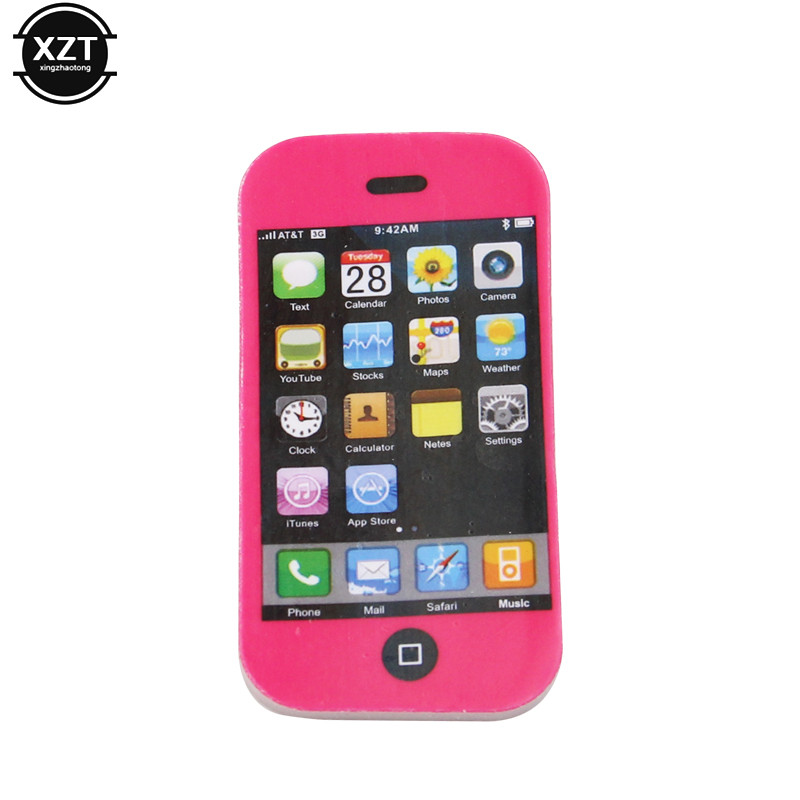 

Creative Cartoon Mobile Phone Design Eraser Student Prize Gift Cute Children Eraser School Stationery Supplies