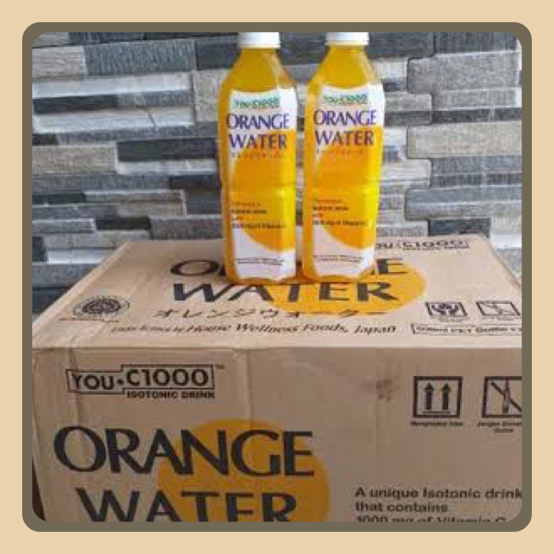 

You C1000 Water Orange/Jeruk, Lemon 500ml (isi 24 botol) EXP LAMA