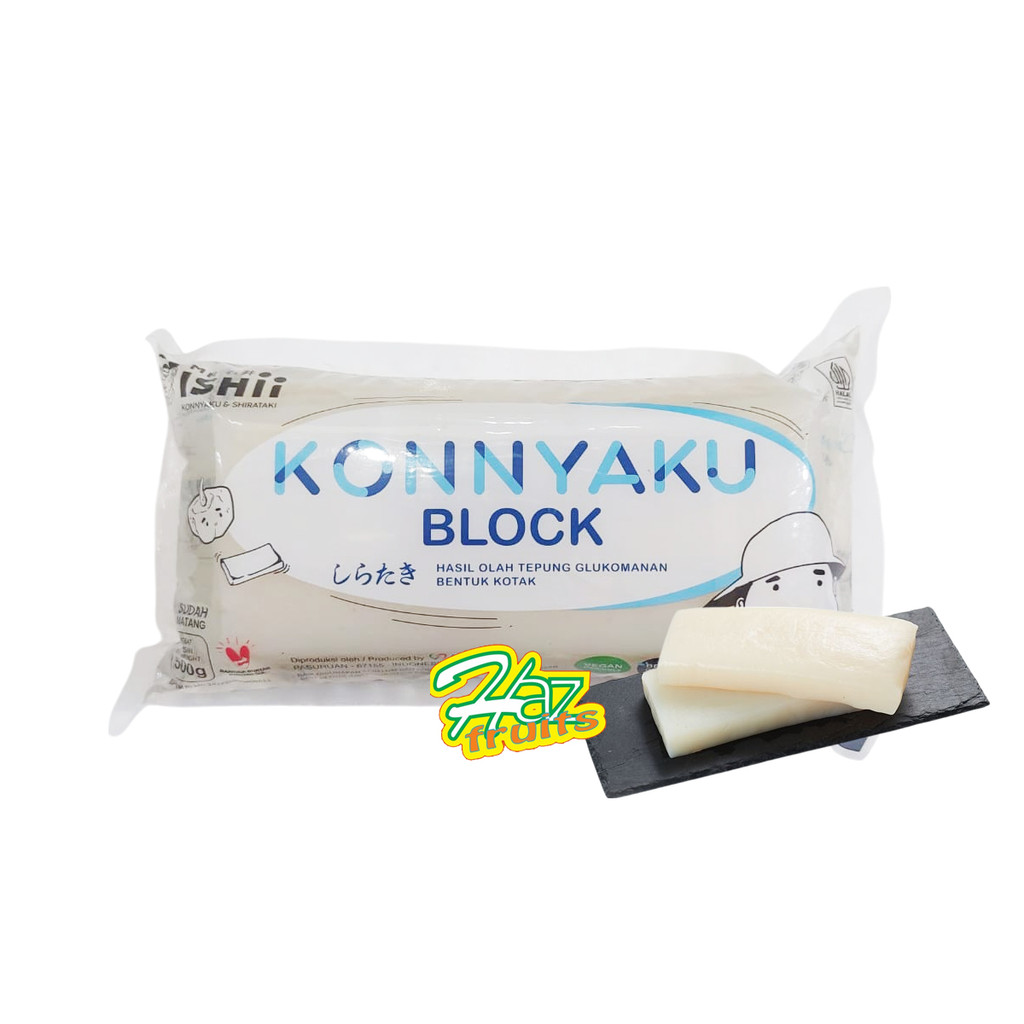 

Konnyaku Touki | Konyaku Touki Hasil Olah Ileh Ileh Dalam Bentuk Jeli 500 Gram