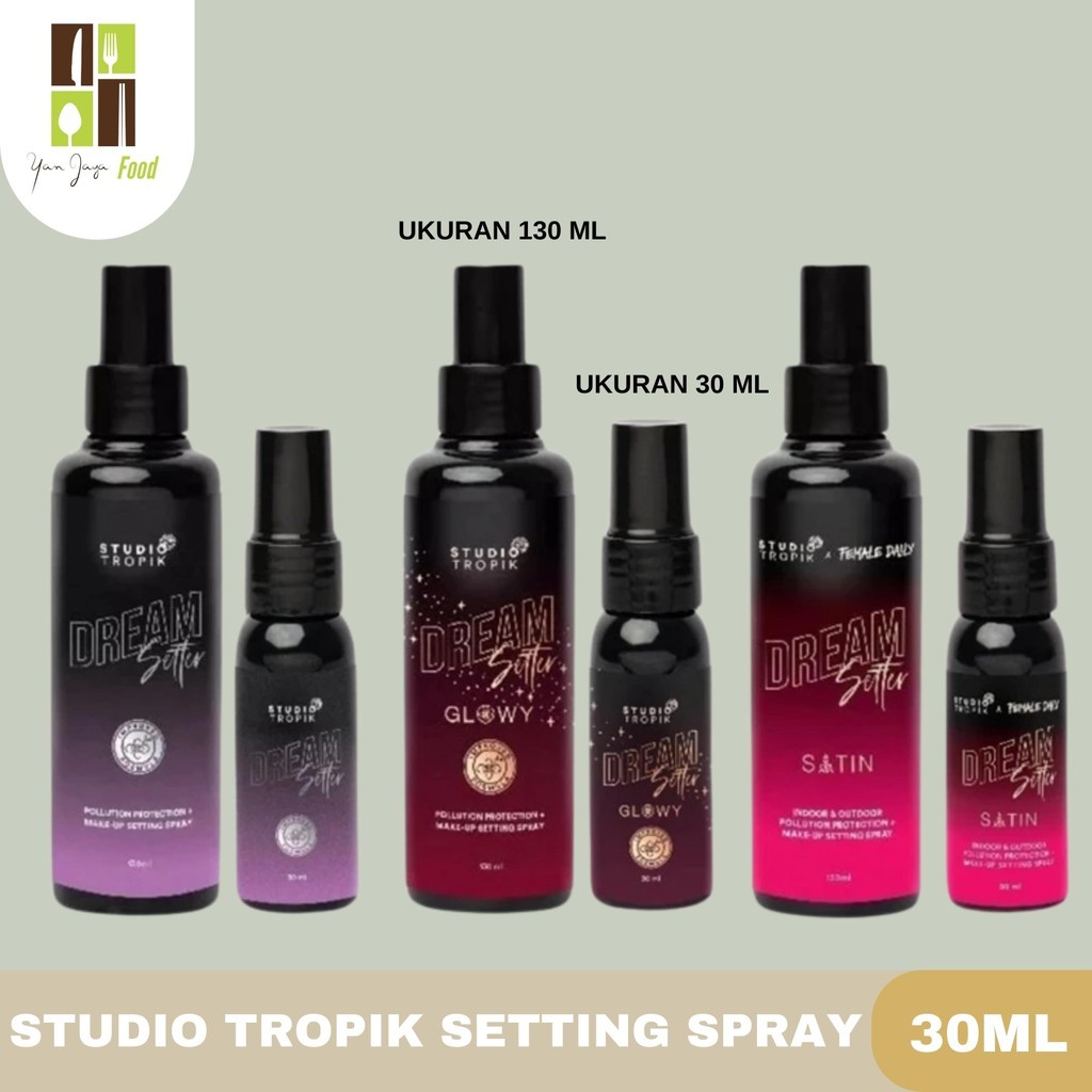 

Studio Tropik Setting Spray / MUA / Make Up / Dream Setter Satin / Dream Setter Glow / Dream Setter Matte / 30ml
