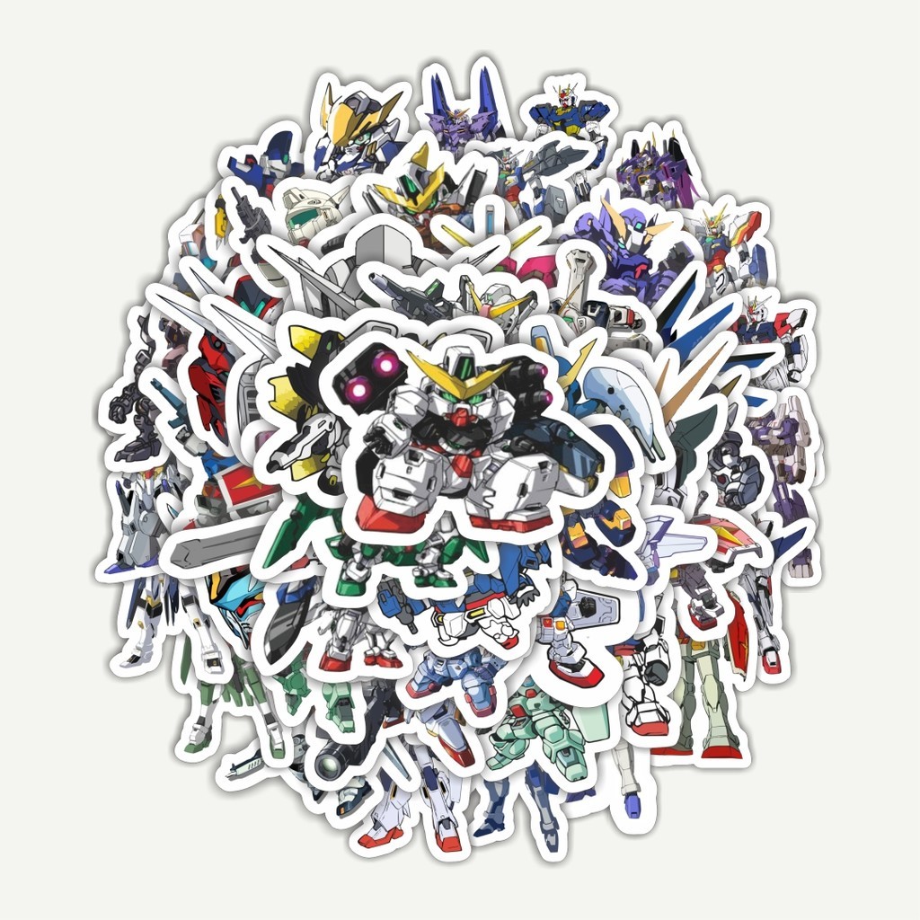 

Sticker Pack Stiker Kartun Mobile Suit Gundam | Sticker TUMBLR | Stiker LAPTOP KOPER HELM