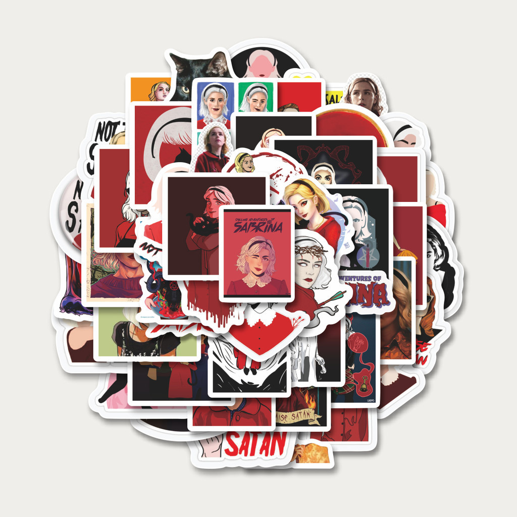 

Sticker Pack Stiker Adventures of Sabrina | Sticker TUMBLR | Stiker LAPTOP KOPER HELM