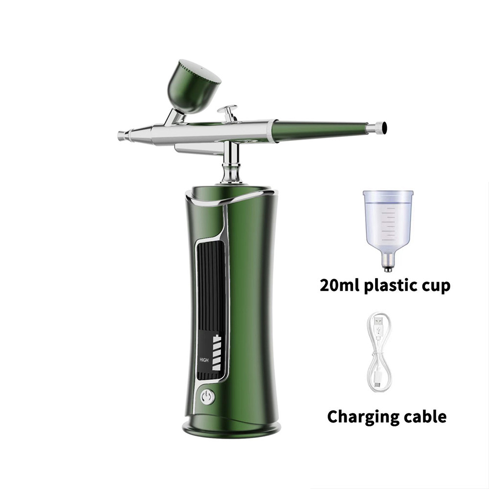 

Airbrush with Compressor Airbrush Painting Spray Gun Nail Art Wireless Electric Paint Gun Portable Air Brush Painting Spray Gun