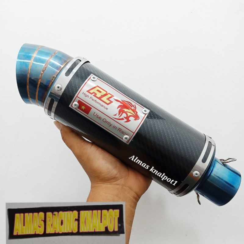 Slencer knalpot RED LEO inlet 51 mm