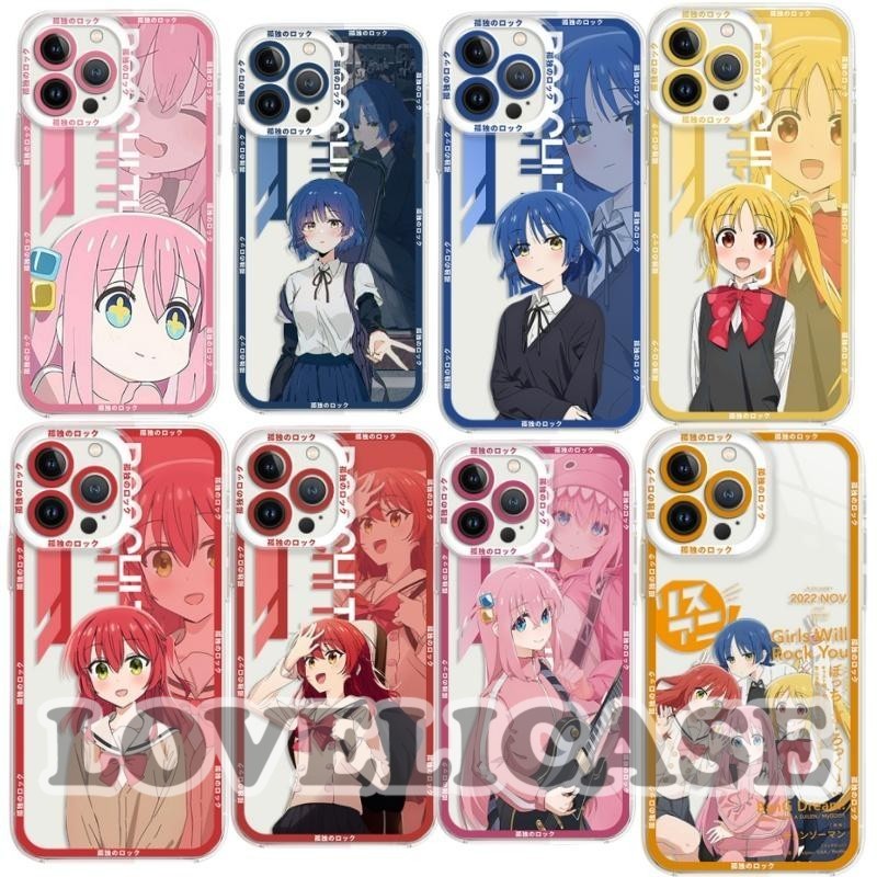 Anime Bocchi The Rock Gotoh Hitori Yamada Ryo Case For Iphone 15 Pro Max 11 12 13 14 Pro Max Shell C