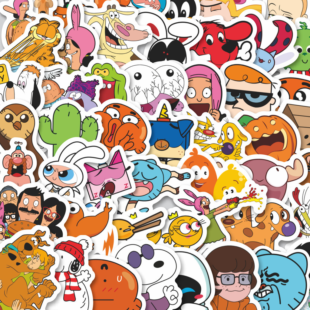 

Stiker Cutting Pack Stiker Cartoon V2 Stiker Isi 100Pcs Series Aesthetic Lucu Keren Untuk Koper Bahan Vynil