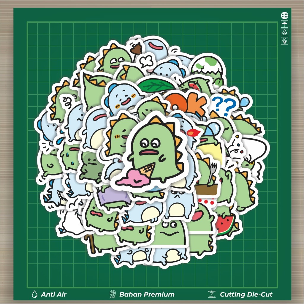 

HOT 50 PCS STIKER Sticker Hewan Shiba Inu Dino Sticker Stiker Fashion Cars Decal Dingin Kartu Album Custom Vinyl Anti Air- Sticker Aesthetic Buku Journal Koper Casing HP Tablet Laptop Helm Motor Botol Minum