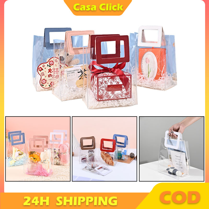 

Tas Mika Hampers Doff Transparan Goodie Bag Premium/Pvc Bag/Tas Goodie Bag Polos Transparan