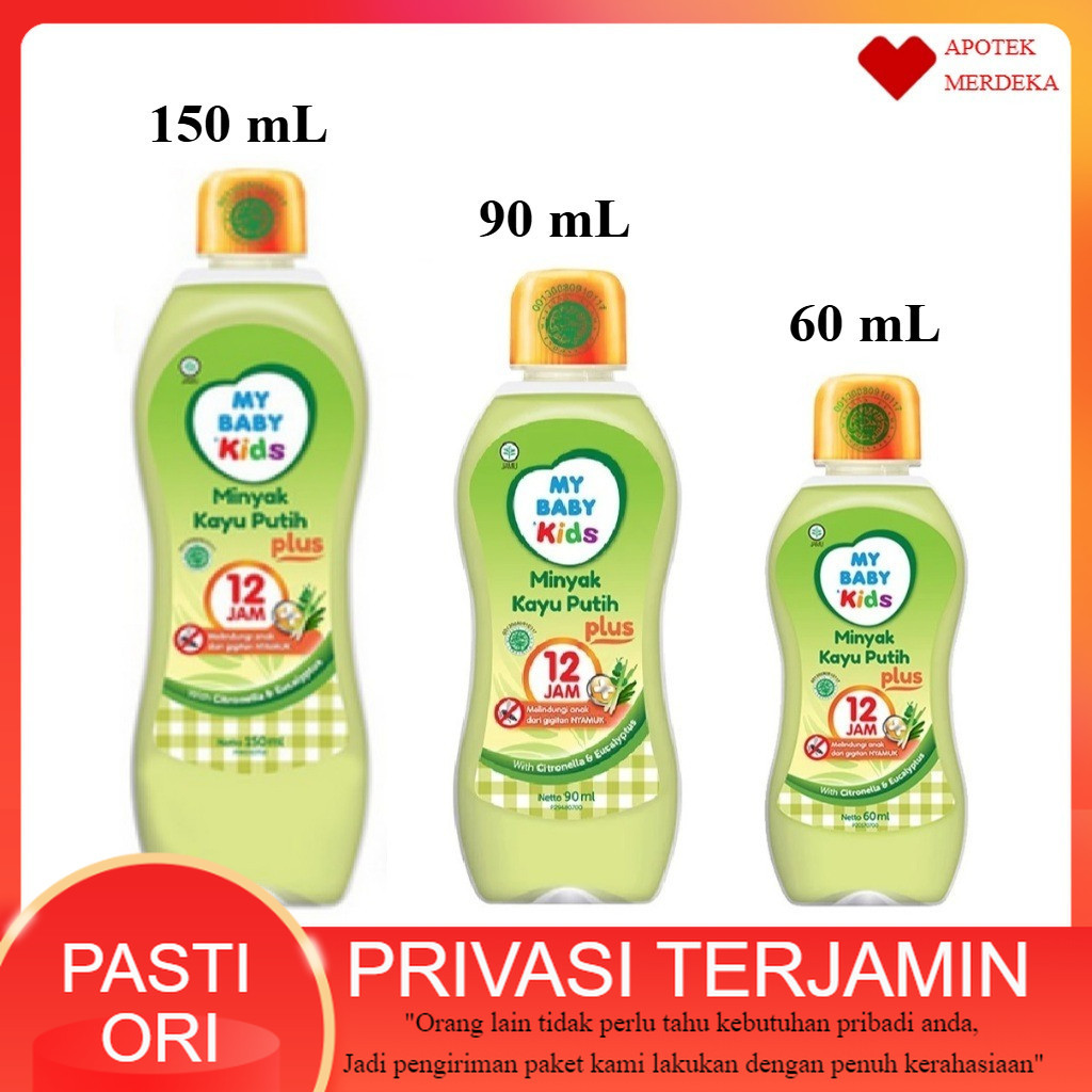MY BABY Minyak Kayu Putih Plus | My Baby Anti Nyamuk