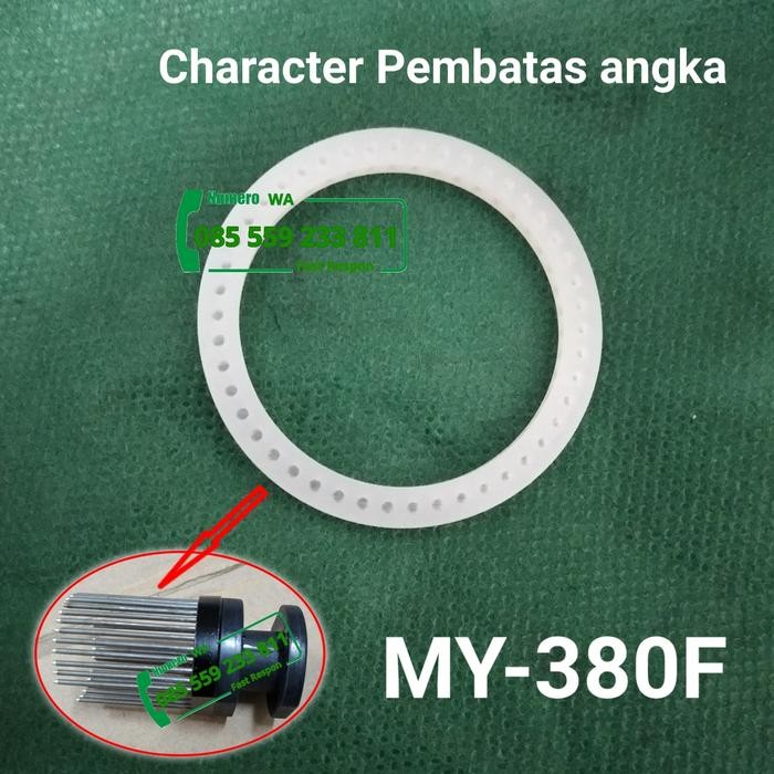 

karakter Holder Pembatas angka Cetak Pada Mesin Coding MY-380