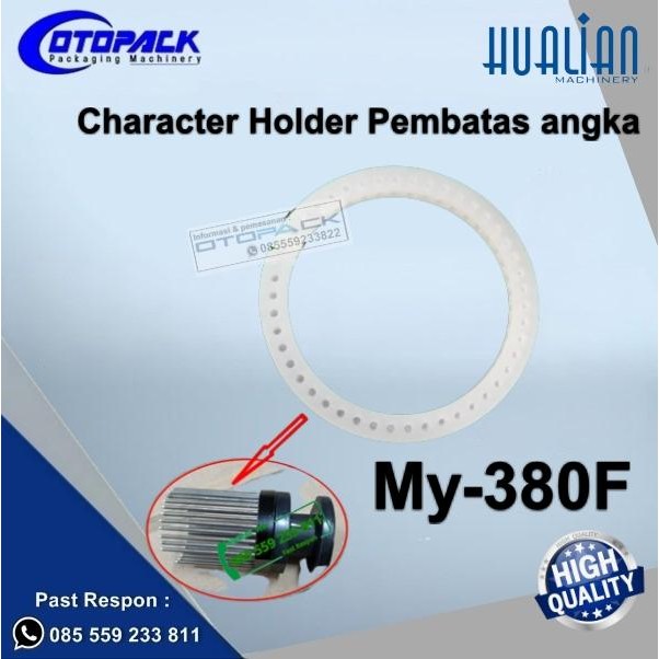 

Character Holder Pembatas angka Untuk Mesin MY-380F