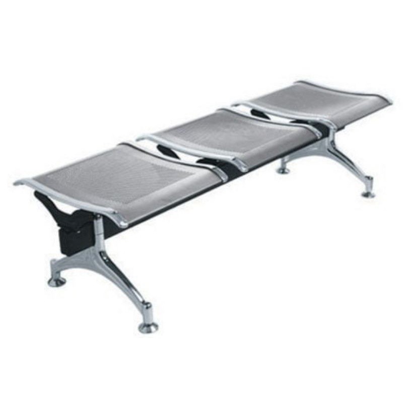 kursi tunggu bandara 3 dudukan tanpa sandaran