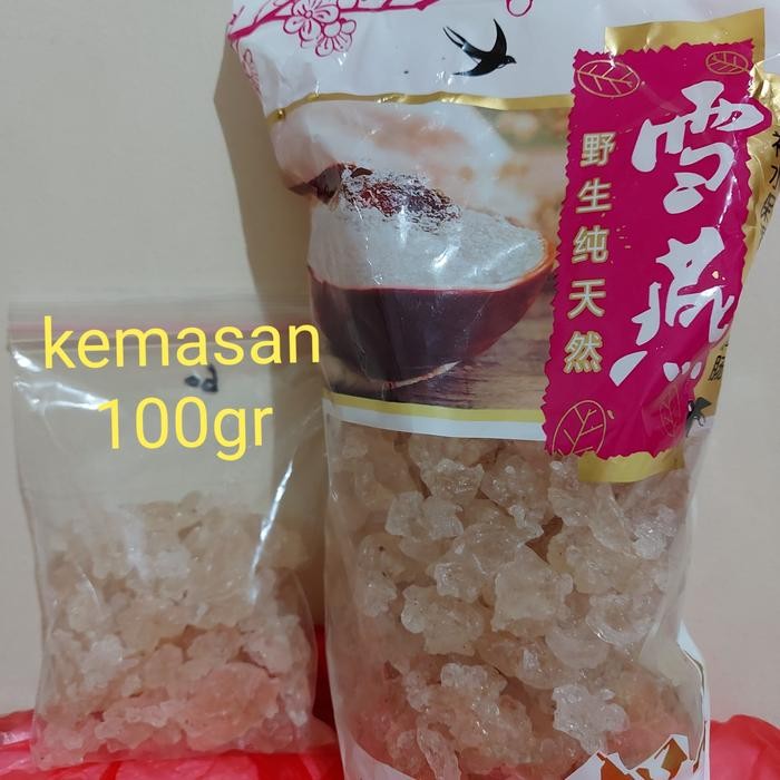 

Snow Birdnest/ Xue Yan, kemasan 100gr