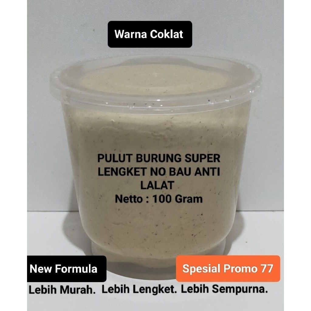 Pulut Burung Super Lengket No Bau Anti Lalat 1 Ons new