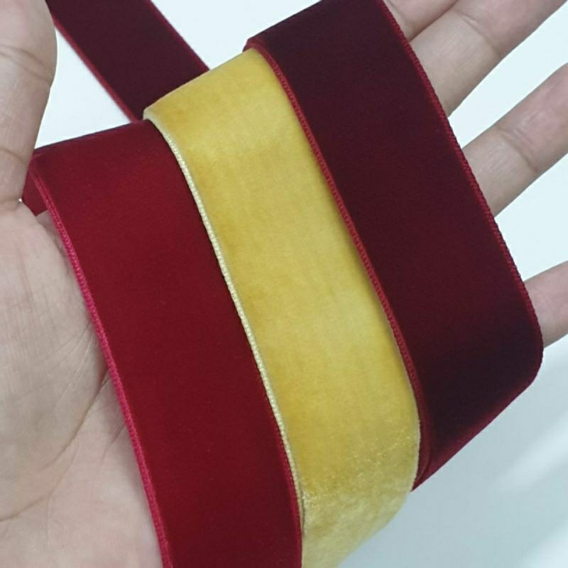 

10 Yard & 25 Yard SIZE 3,8 MM PITA VELVET NON PREMIUM