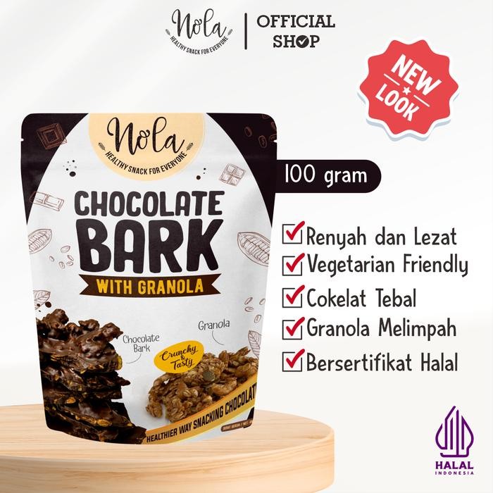 

Terjangkau -[NEW] nola chocolate bark with granola
