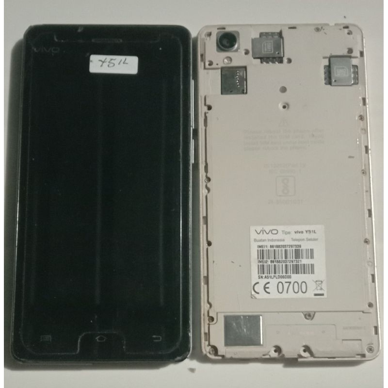 mesin Vivo y51L hidup mura