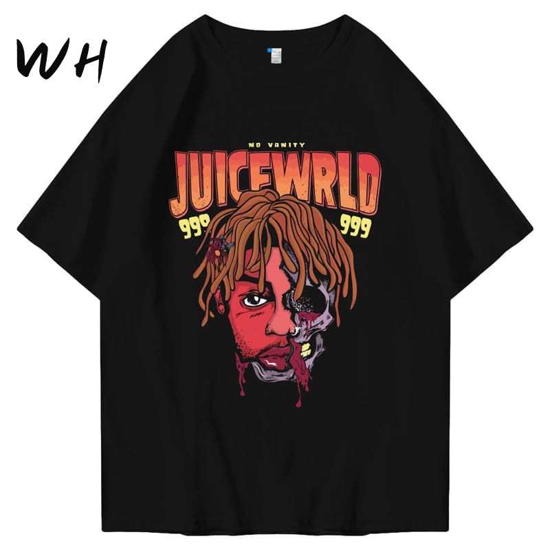 WH Kaos lengan pendek terbaru/Kaos kasual pria/Kaos kasual wanita/Baju longgar/Kebutuhan sehari-hari