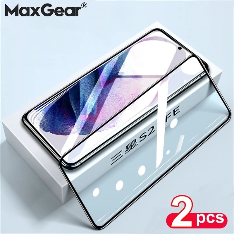 SAMSUNG S21 FE S21FE / S20 FE S20FE TEMPERED GLASS FULL COVER GLUE