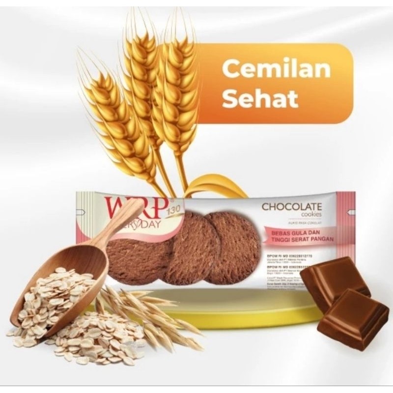 

WRP Cookies Chocolate 1 x 30gr | Cemilan Sehat