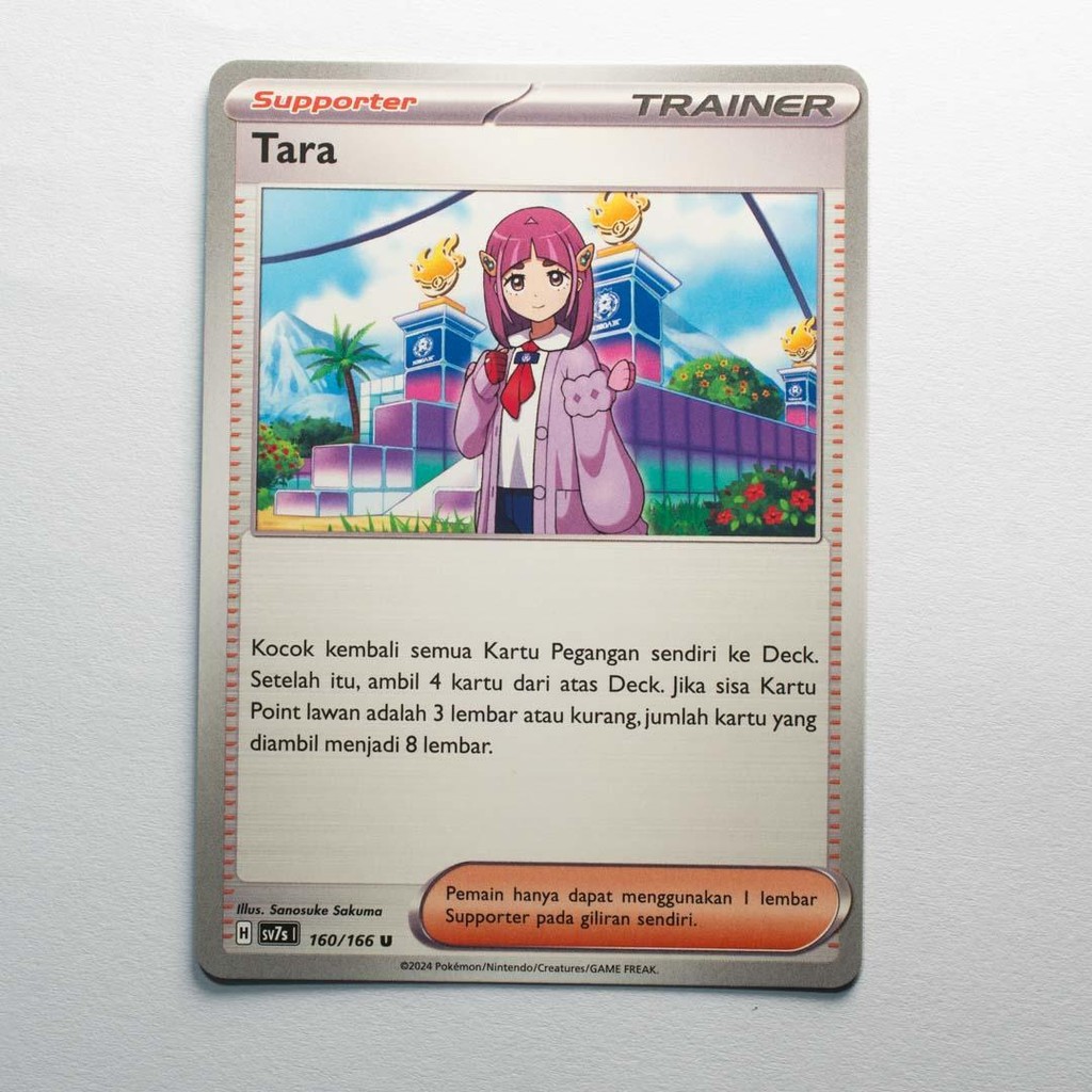 Tara U 160/166 SV7s Bimbingan Rasi Kartu Pokemon TCG Original Indonesia