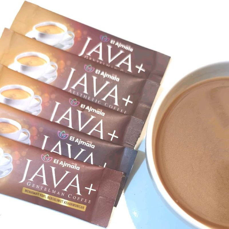 

5 Sachet Kopi Robusta Java Plus Krimer Ginseng Coffee Susu Gula