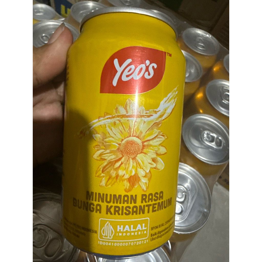 

Yeos Minuman Teh Kembang Bunga Krisantemum 300ml - 6pcs