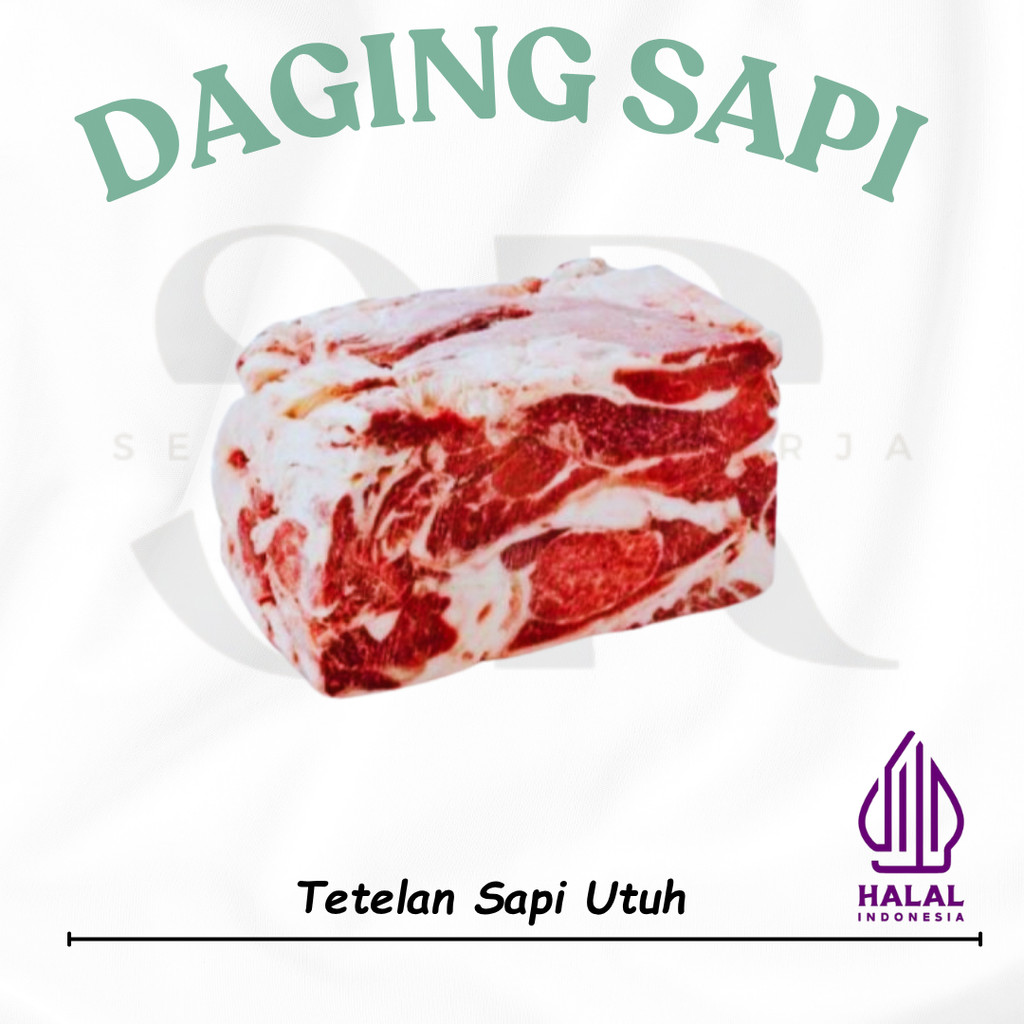 

Tetelan Sapi Utuh - 500gr